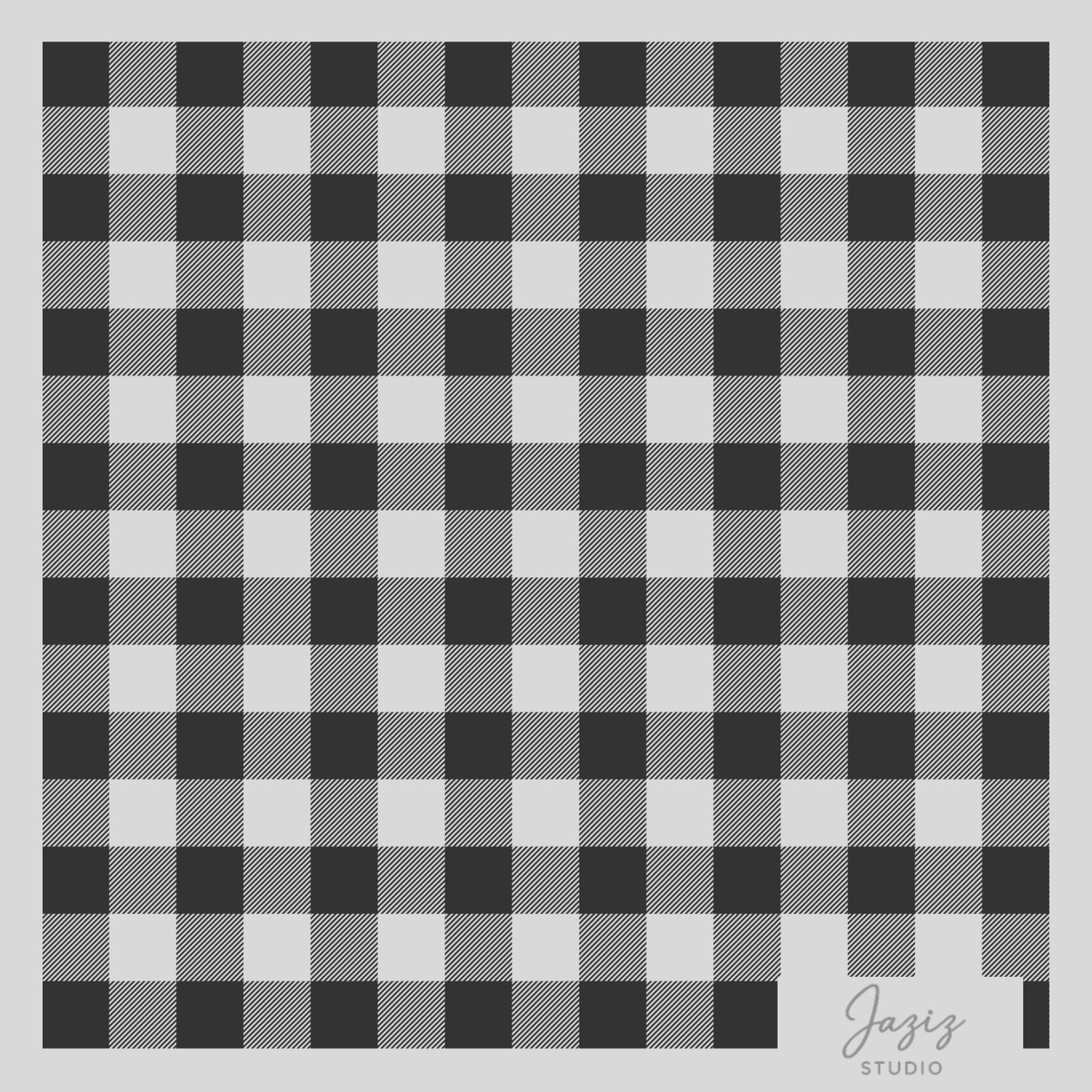 12 Seamless Plaid Patterns – Rustic Plaid Collection (Digital Download)